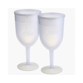 Freezer Goblet Set in Retail Full Color Packaging