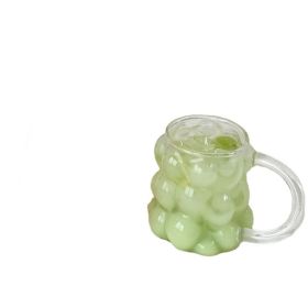 Home Juice Drinks With Handle Glass (Option: Grape cup with handle)