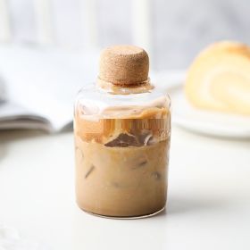 Heat Resistant Glass, Milk Bottle, Ice Coffee Cup (Option: Transparent)