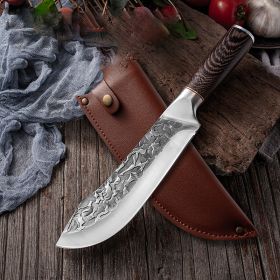 Slaughtering Boning And Cutting Meat Slaughtering Pork And Mutton Slicing Fish Melon And Fruit Boning Knife Stainless Steel (Option: MTG46 steel head)