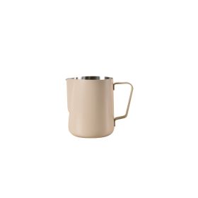 Stainless Steel Graduated Spike Coffee Pulling Cylinder (Option: Milk Coffee-400ml)