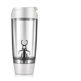 Full Automation Electric Portable Shaking Cup (Option: White-USB)