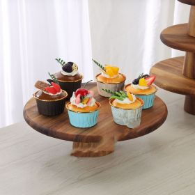 Wooden Japanese Style Household Chinese Afternoon Saucer Tray (Option: 30cm)