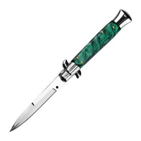 M390 Powder Steel Mafia AKC Outdoor Fruit Folding Knife (Color: silver)