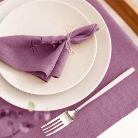 Cloth Mat Kitchen Photography Props (Option: Purplish grey-32x44cm)