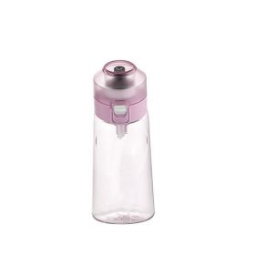 Air Fruit Fragrance Water Bottle Scent Water Cup Sports (Option: Pink-500ML)