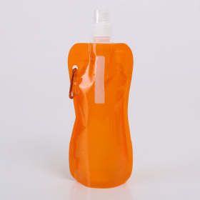 Outdoor Large Capacity Portable Folding Water Storage Bag (Color: Orange)