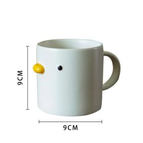 Chicken Ceramic Mug Coffee Mug Pet Bowl Food Saucer (Option: Chicken mug)