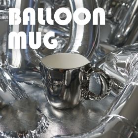 Home Fashion Simple Solid Color Ceramic Mug (Color: silver)